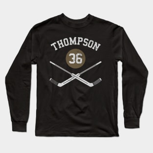 Logan Thompson Vegas Goalie Sticks Long Sleeve T-Shirt